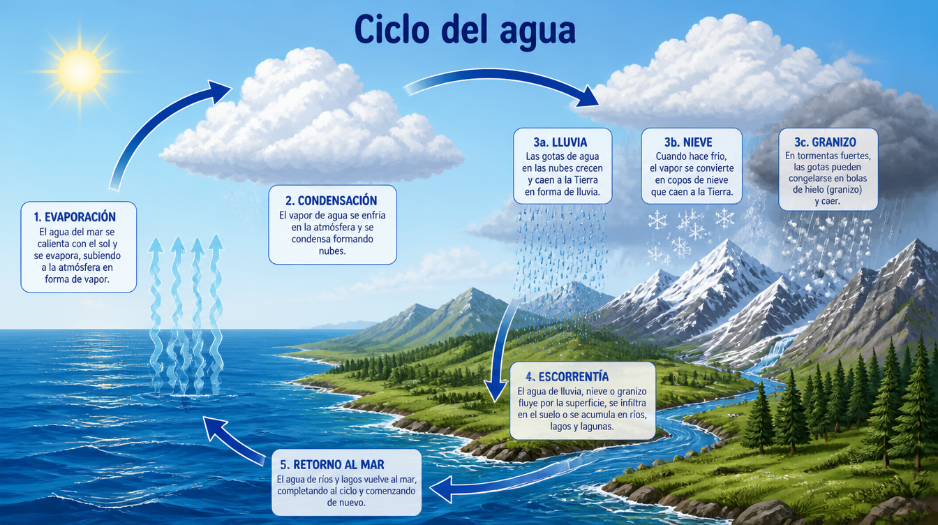 ciclo del agua